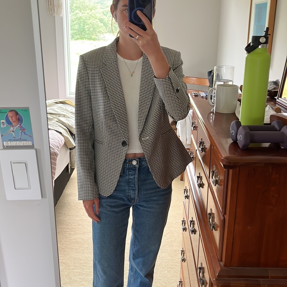 H&M Houndstooth Blazer - Size M